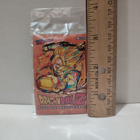 Dragon Ball Z Son Goku Enamel Pins Lot Of 5 Official Collectible Badges Set - Picture 3 of 7